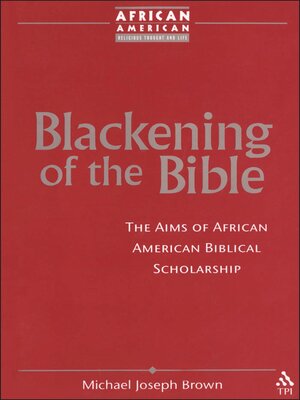 cover image of Blackening of the Bible